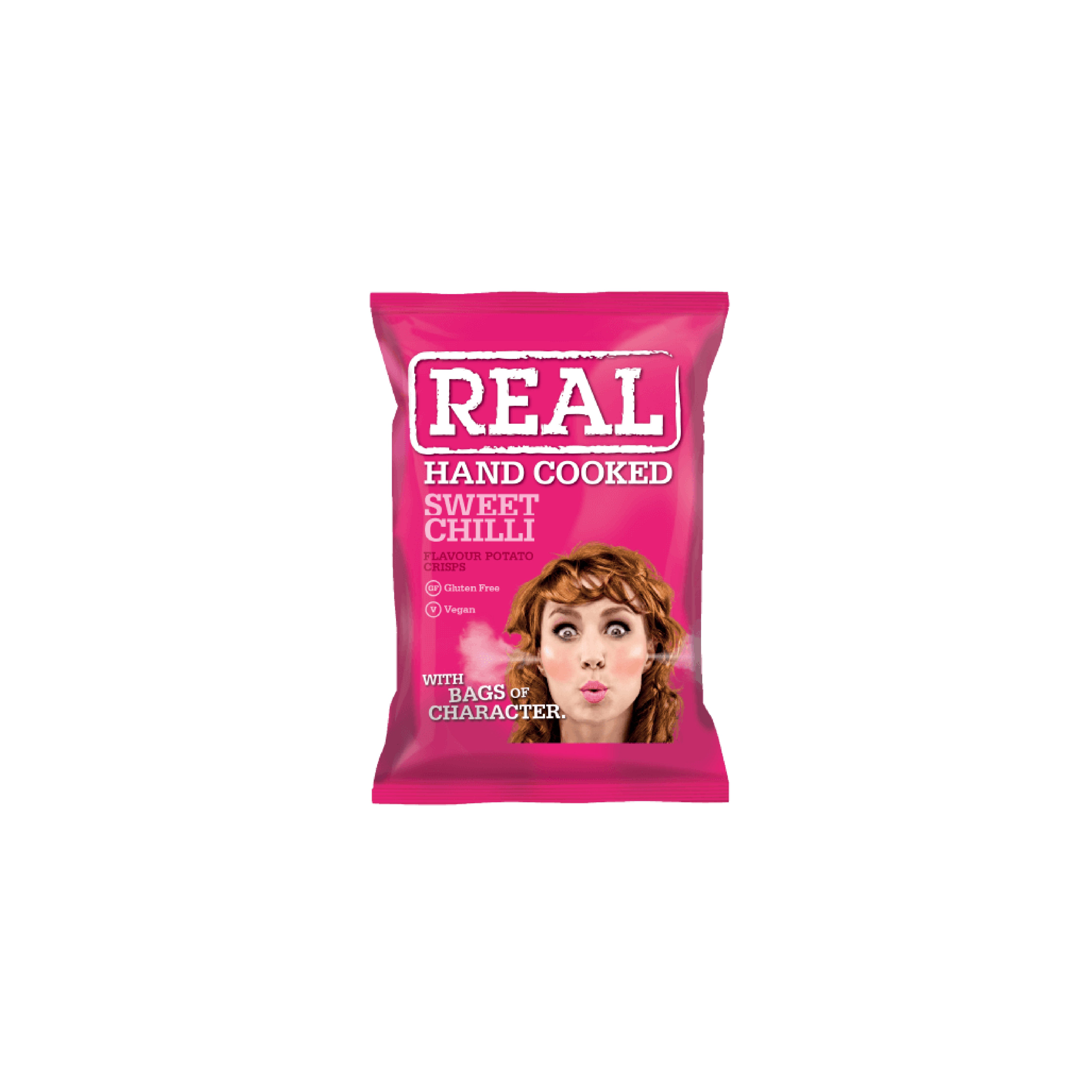 REAL英式濃味薯片 (甜辣味)