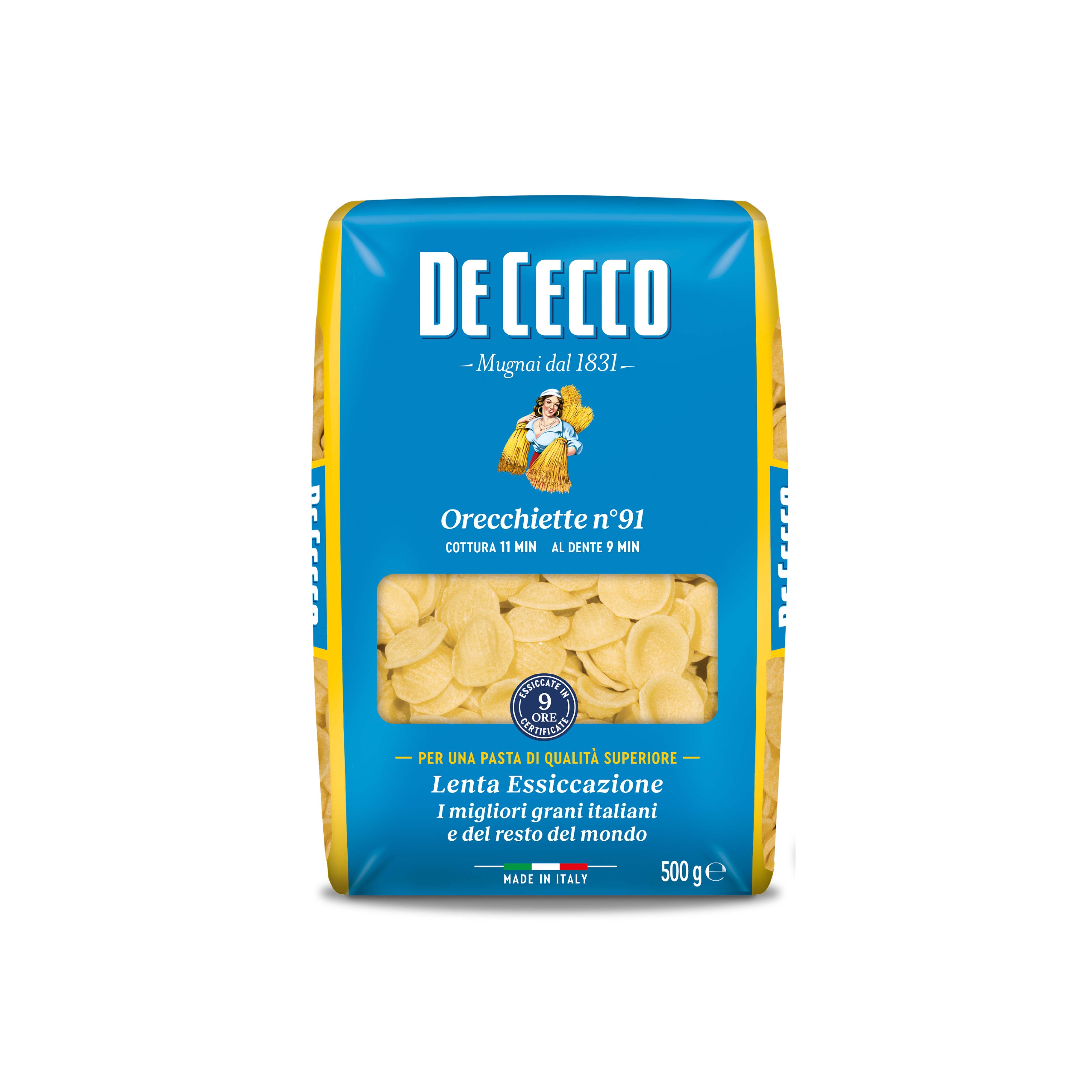 De Cecco耳形粉