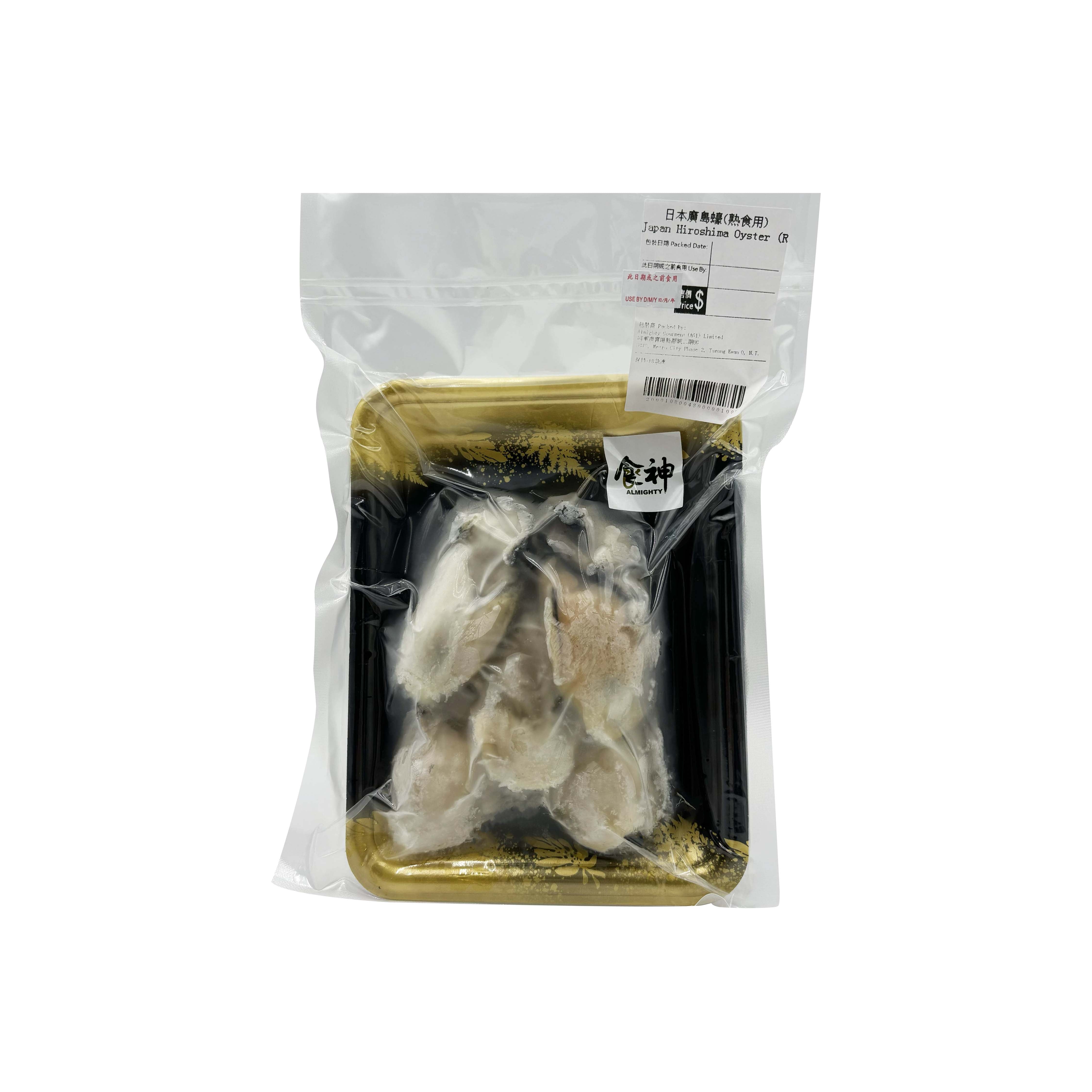 日本廣島蠔(熟食用) 250g