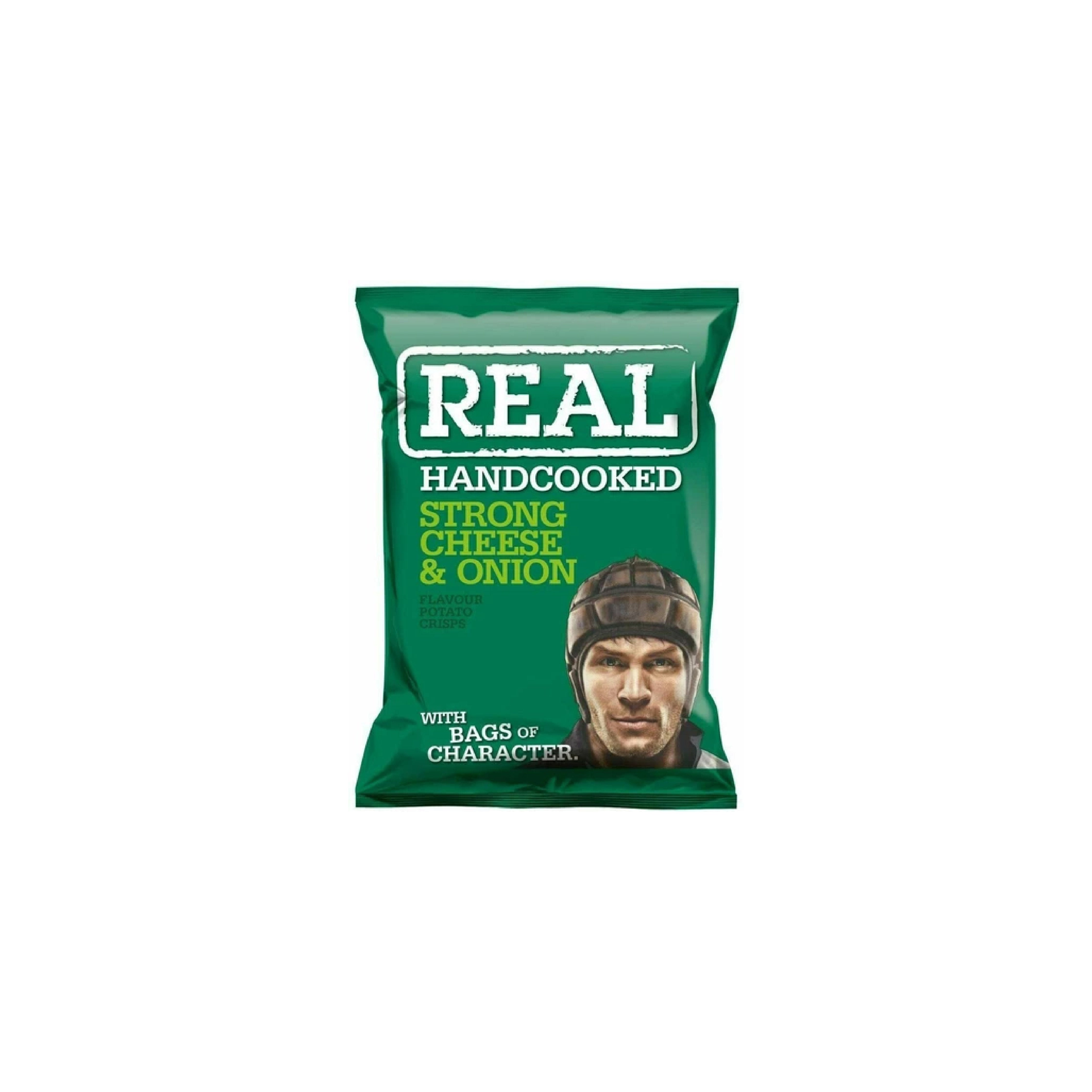 REAL英式濃味薯片 (芝士洋蔥味)