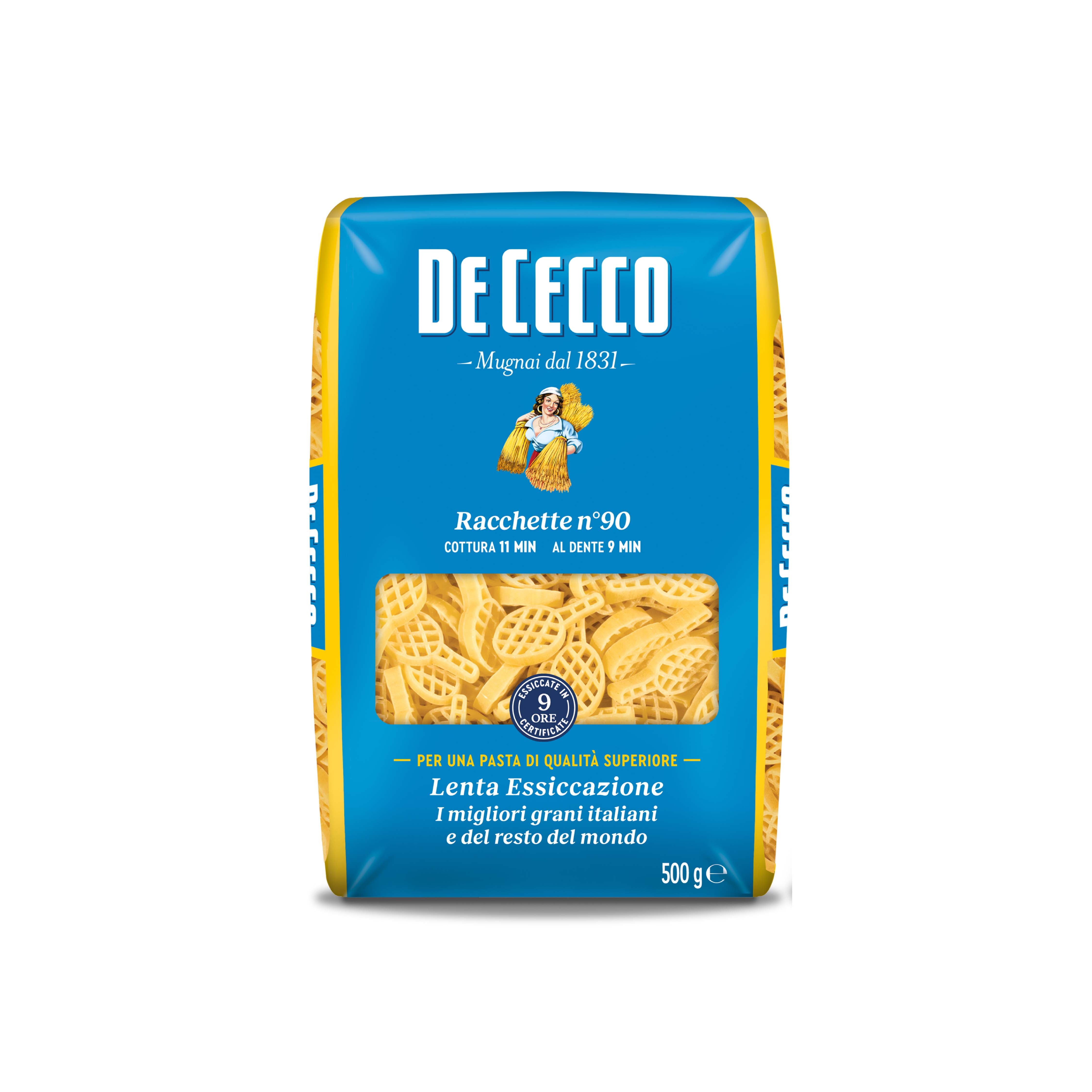 De Cecco網球拍形意大利通心粉