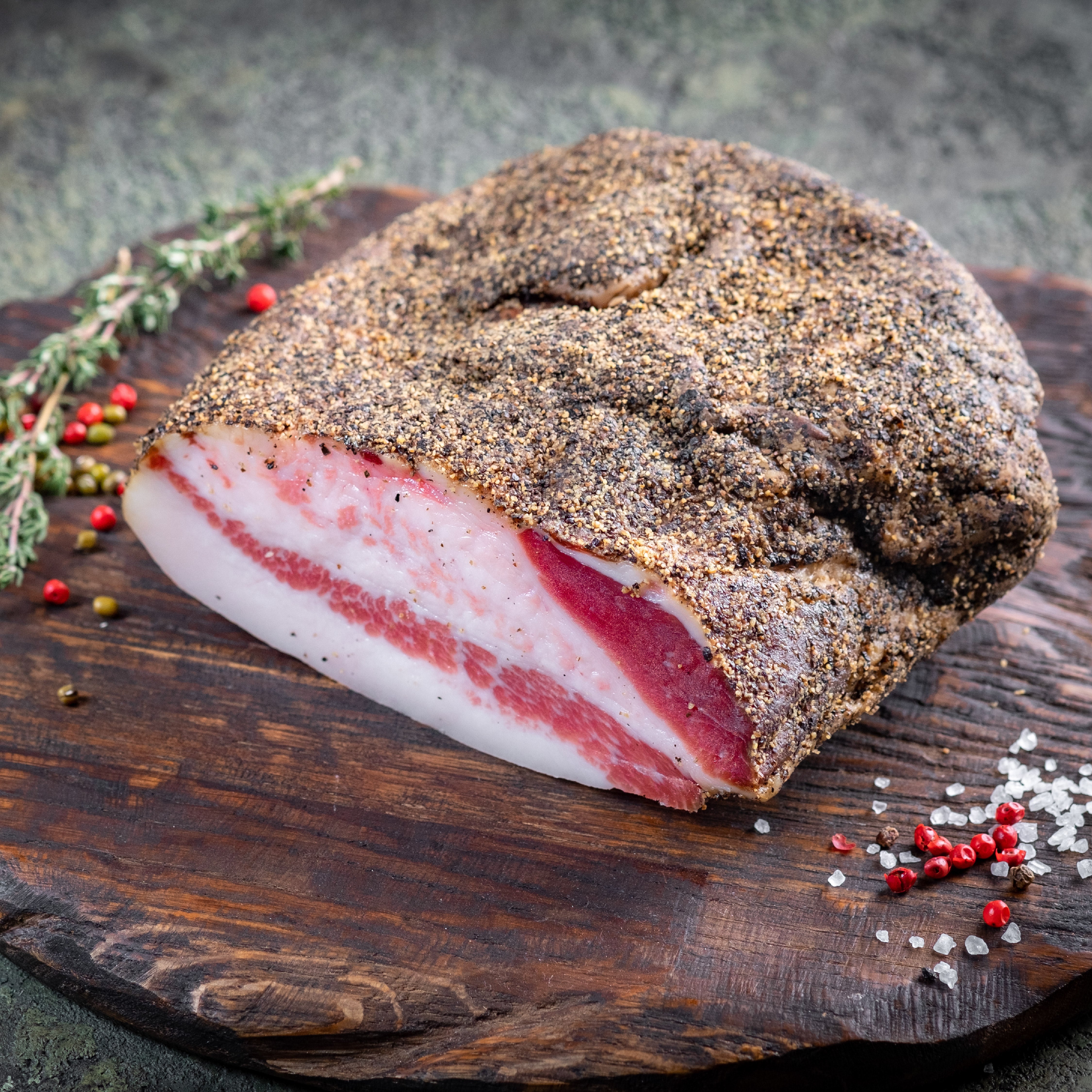 意大利Salcis黑椒風乾豬面頰肉(120g)